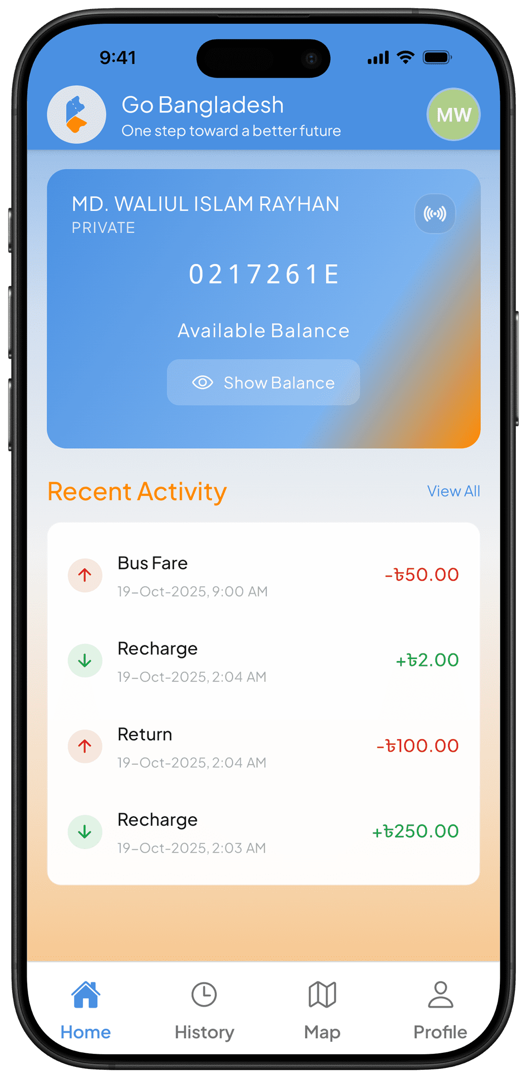 Go Bangladesh Mobile App